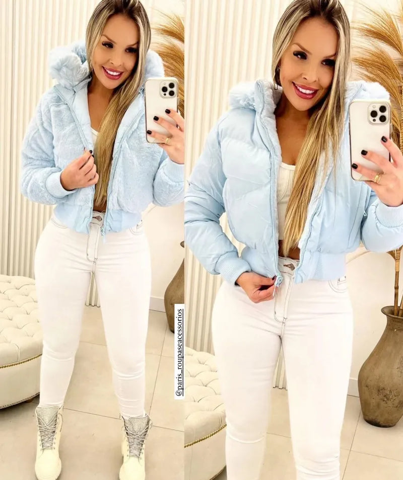 Jaqueta Dupla Face Eloisa (Coleção Inverno 2023)