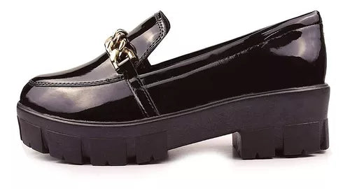 Mocassim Feminino Tratorado Oxford