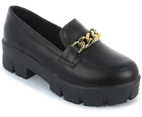 Mocassim Feminino Tratorado Oxford