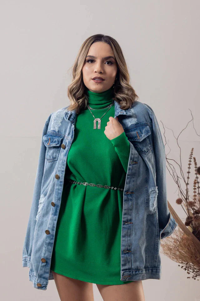 Max Jaqueta Jeans (Coleção Inverno 2023)