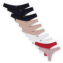 KIT 10 CALCINHAS FIO DENTAL CORTE À LASER