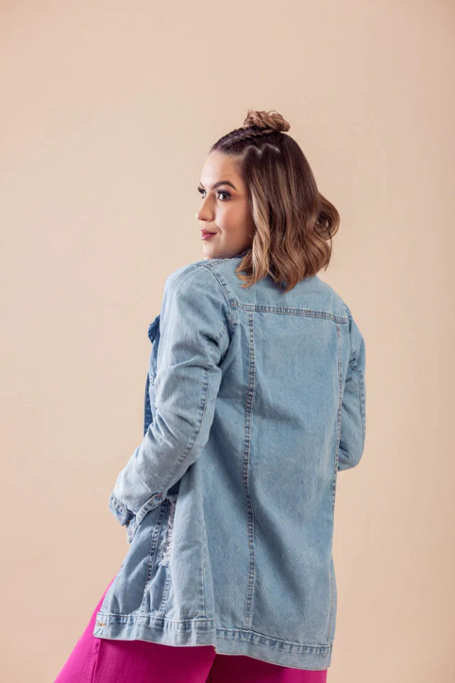 Max Jaqueta Jeans (Coleção Inverno 2023)
