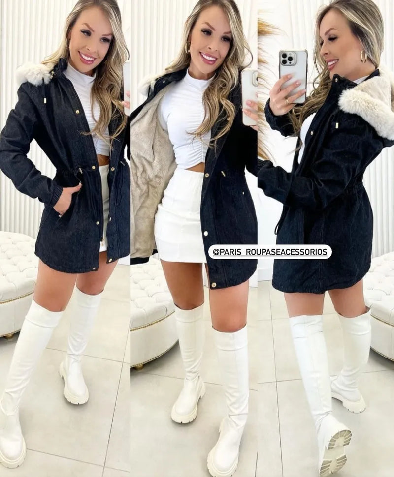 Jaqueta Jeans Juliana (Coleção Inverno 2023)